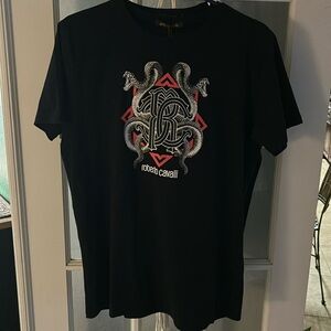 Roberto Cavalli black T-shirt